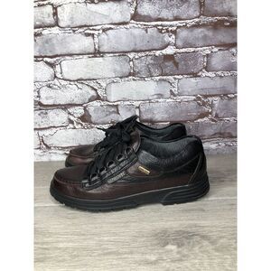 Mephisto Gore-Tex Air-Relax Slacker Black Leather Hiking Shoes Women Sz 8M US/39